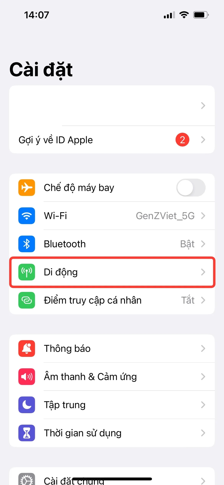 thay đổi cài đặt 5G để có tốc độ và thời lượng pin tốt hơn trên iPhone
