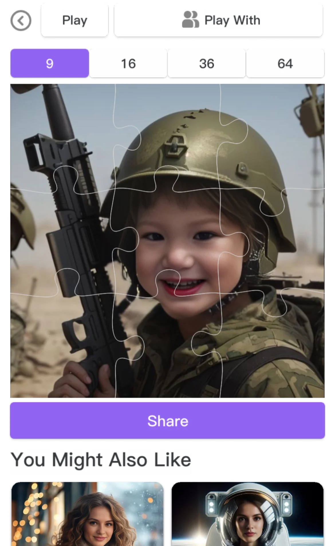 My Puzzles - Trò chơi mới hot hit Facebook gần đây