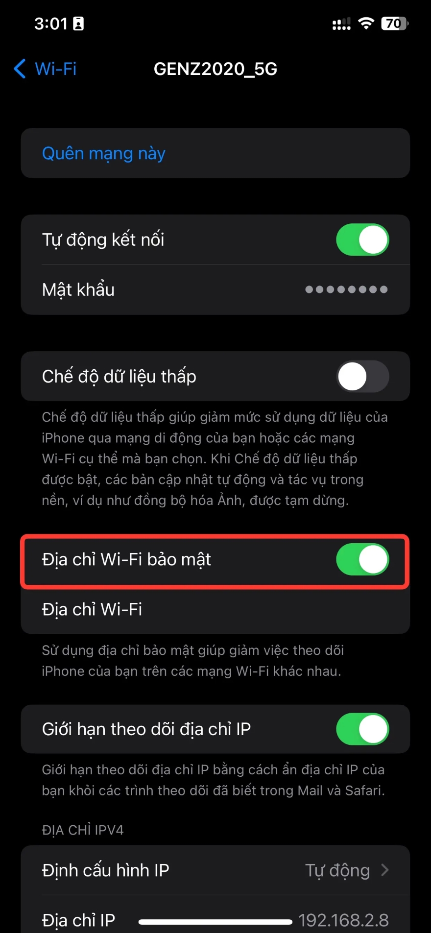 Địa chỉ WiFi bảo mật là gì và cách kích hoạt tính năng này trên iPhone