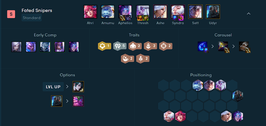 Aphelios carry ĐTCL mùa 11