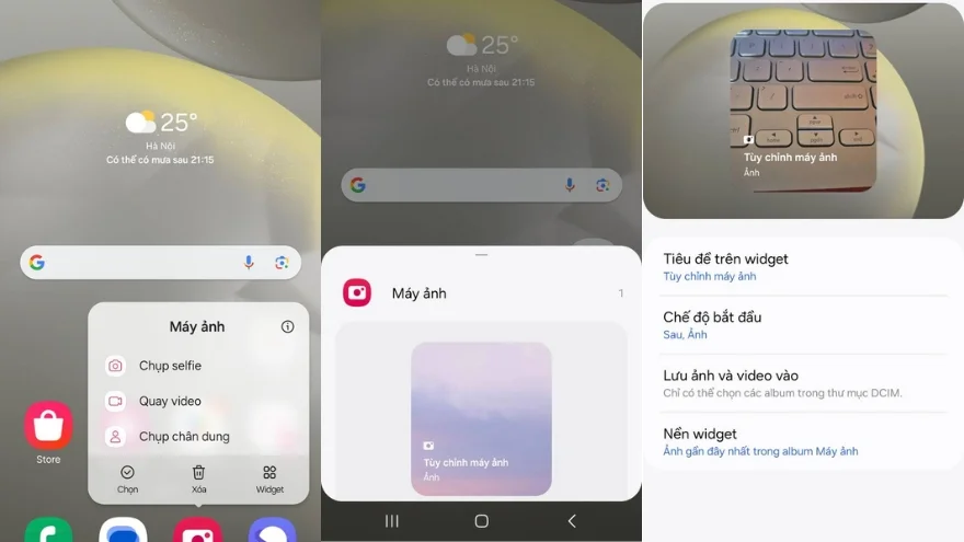 các tính năng chụp ảnh trên one ui 6