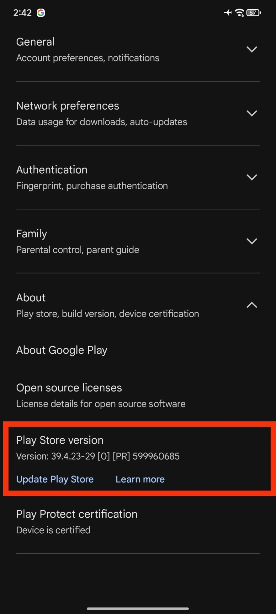 Cách buộc Google Play Store phải cập nhật
