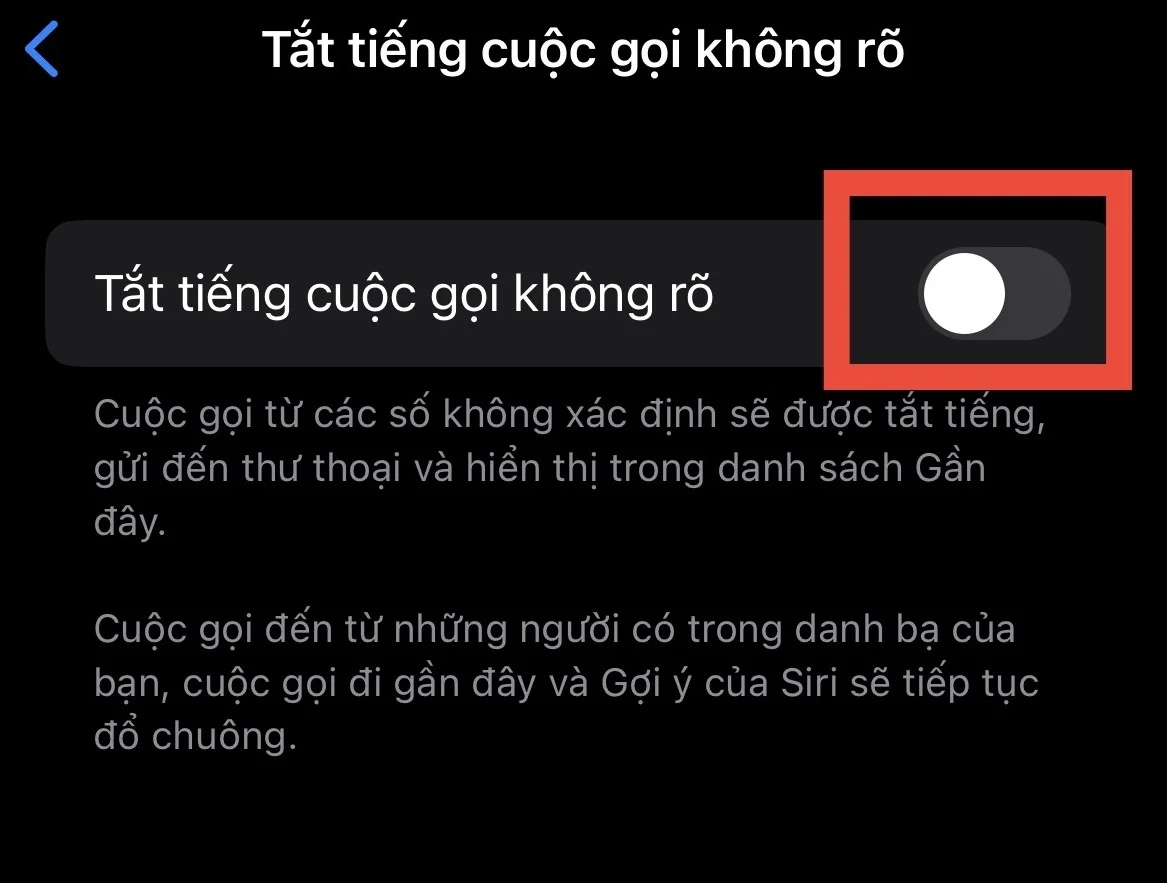 Cách chặn cuộc gọi rác trên iPhone