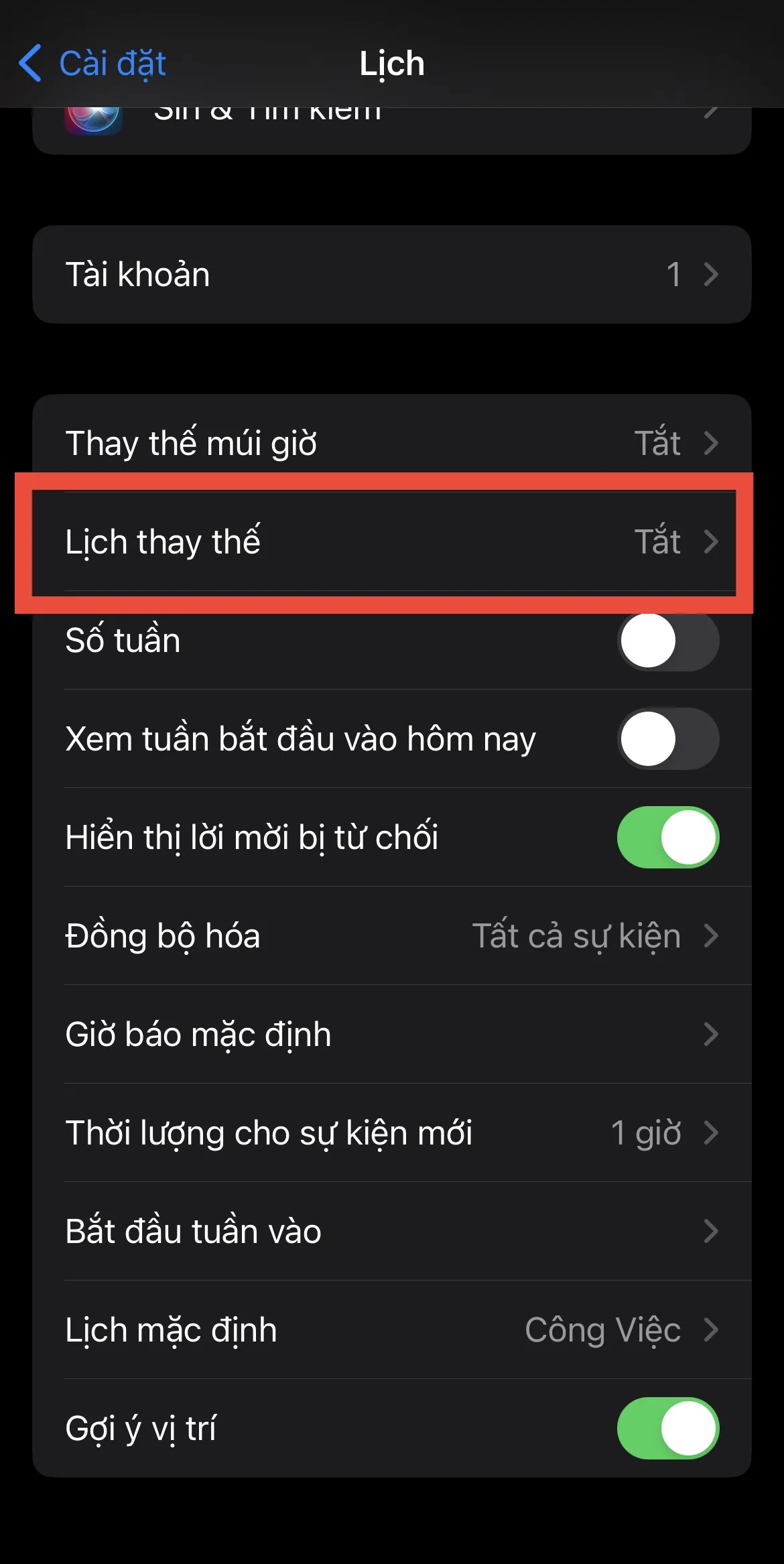 Cách xem lịch âm trên iPhone 
