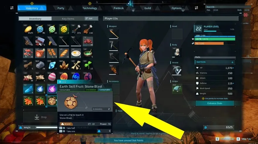 địa điểm trái Skill Fruit