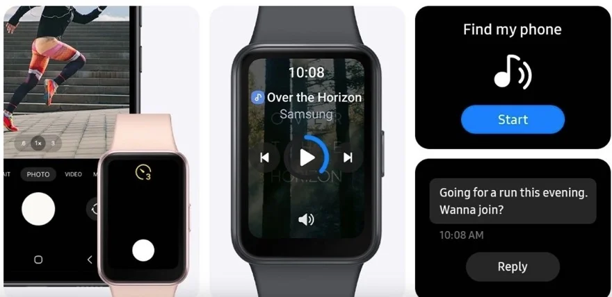 Galaxy Fit3 với các tính năng mới 