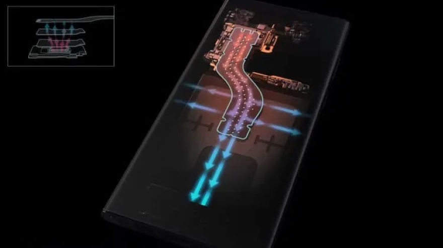 Galaxy S24 Ultra có buồng hơi tản nhiệt lớn gần gấp đôi thế hệ trước