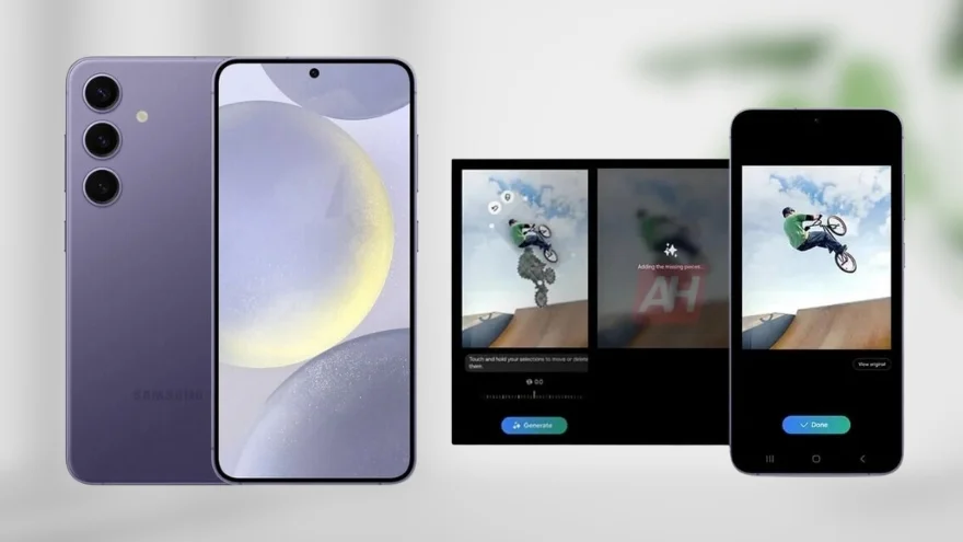 Galaxy S24 xác nhận tính năng xóa chủ thể ảnh bằng AI