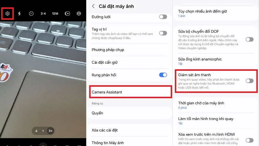 Giám sát âm thanh Galaxy S24 Series