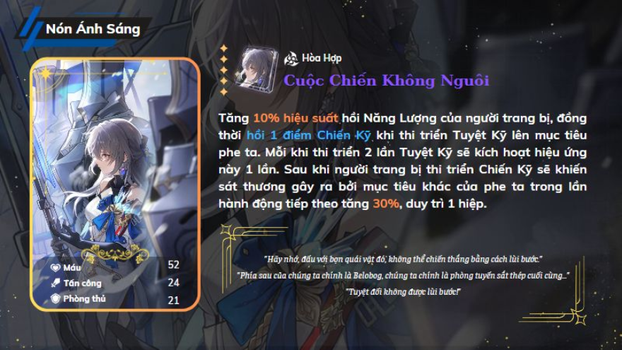 Hanya build Honkai: Star Rail