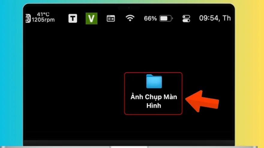 Đổi vị trí chụp ảnh màn hình MacBook