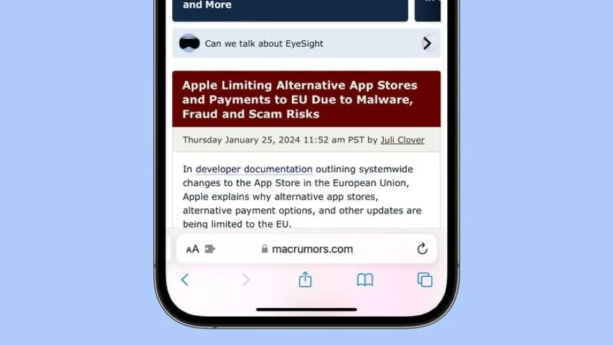 iOS 17.4 beta có gì mới