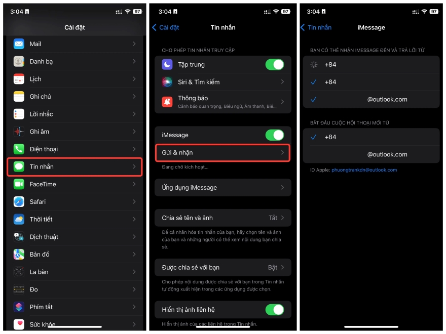 Khắc phục lỗi Không thể kích hoạt FaceTime và iMessage