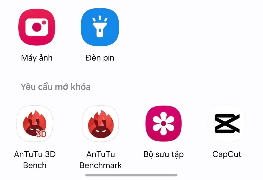 Màn hình khóa One UI 6.1