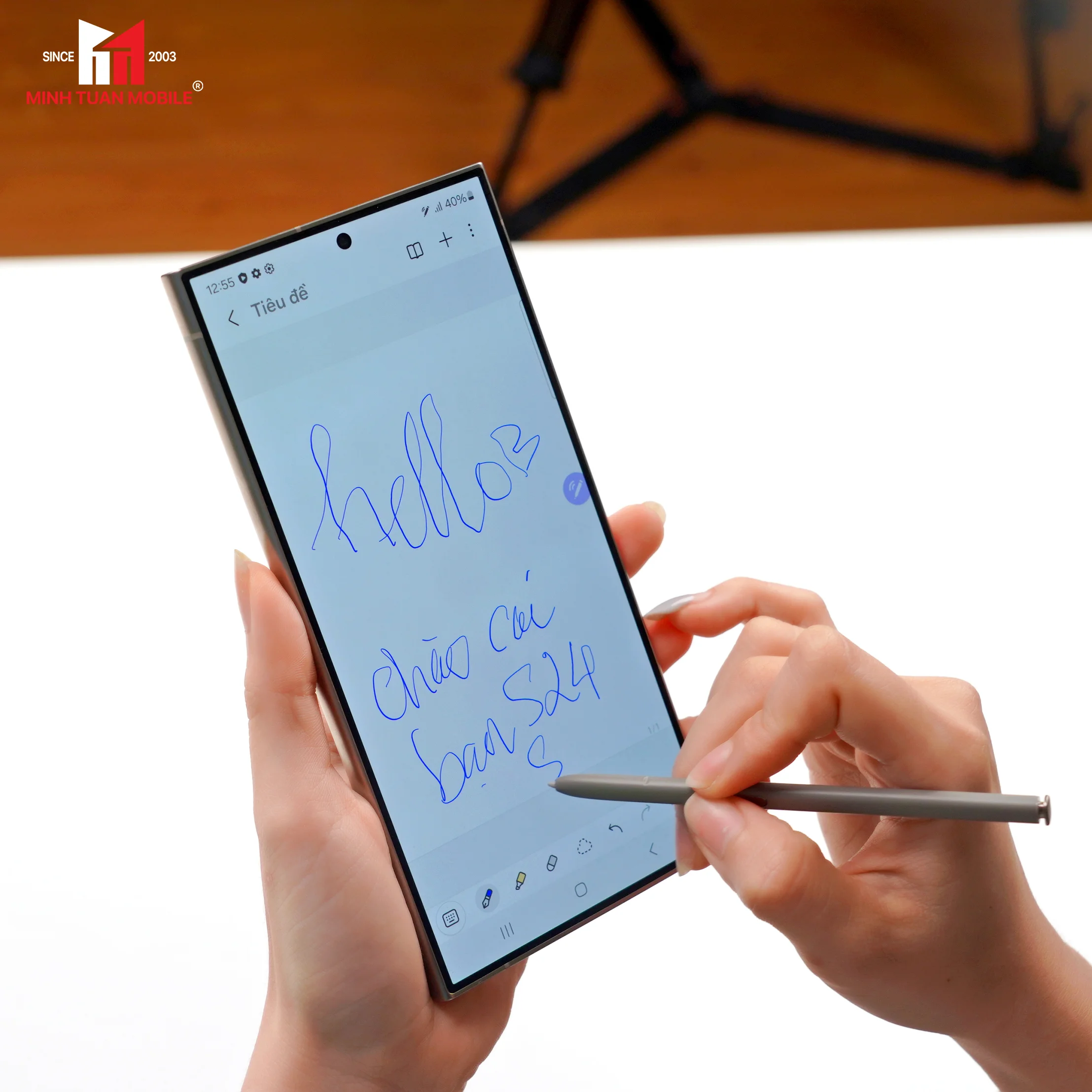 Galaxy S24 Ultra tự hào với màn hình Gorilla Glass Armor mới