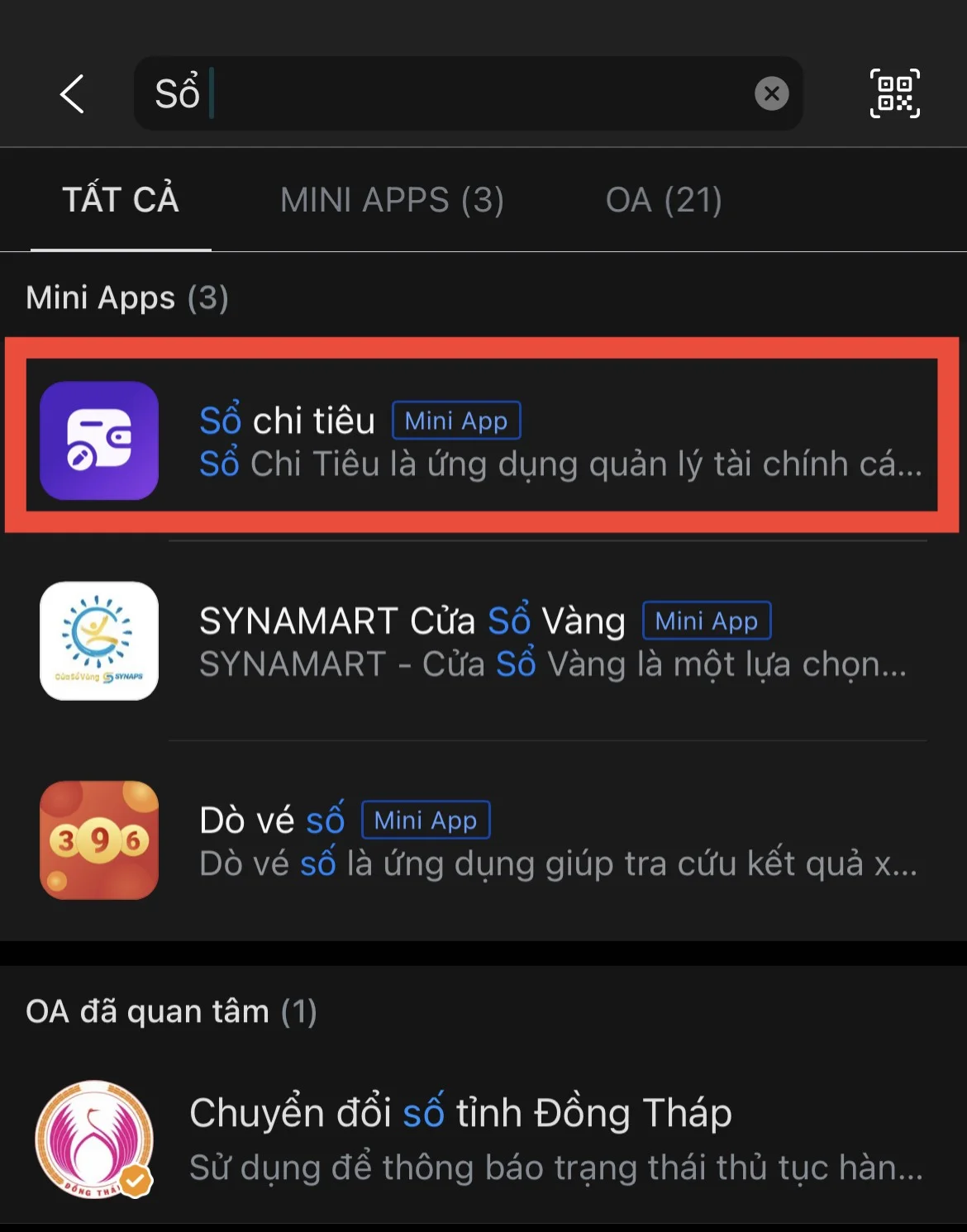 Mẹo quản lý chi tiêu với tính năng mới của Zalo