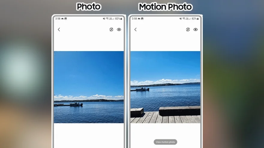 Motion Photo trên One UI 6 