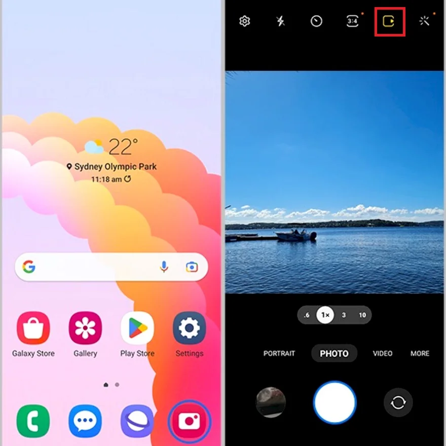 Motion Photo trên One UI 6 