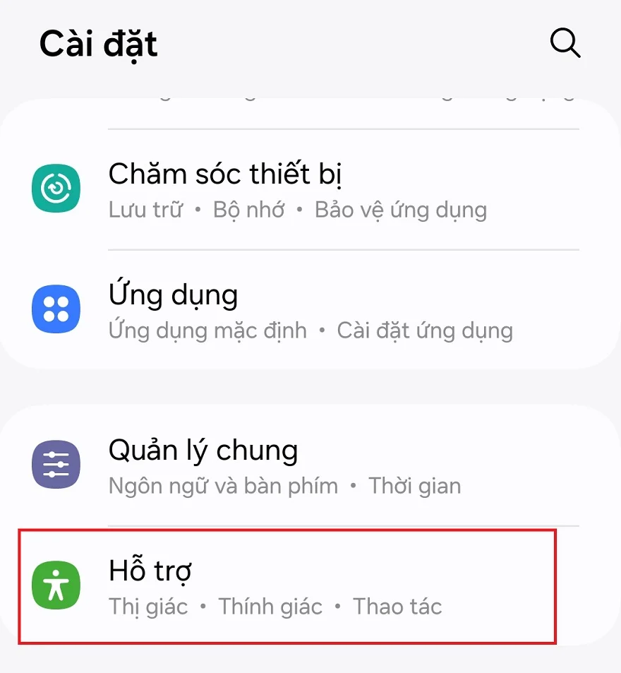 One UI 6 cài thông báo đèn flash