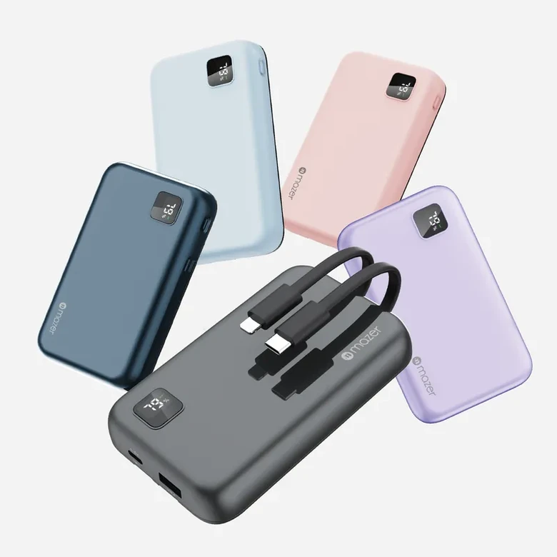 Pin sạc dự phòng Mazer 10.000 mAh 22.5W SuperMINI-Pocket Power.Link Trio