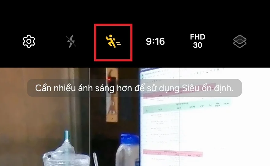 Quay video chống rung trên One UI 6