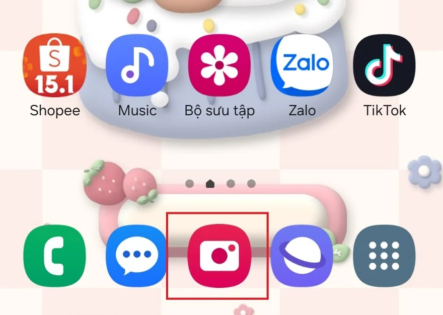 Quay video chống rung trên One UI 6