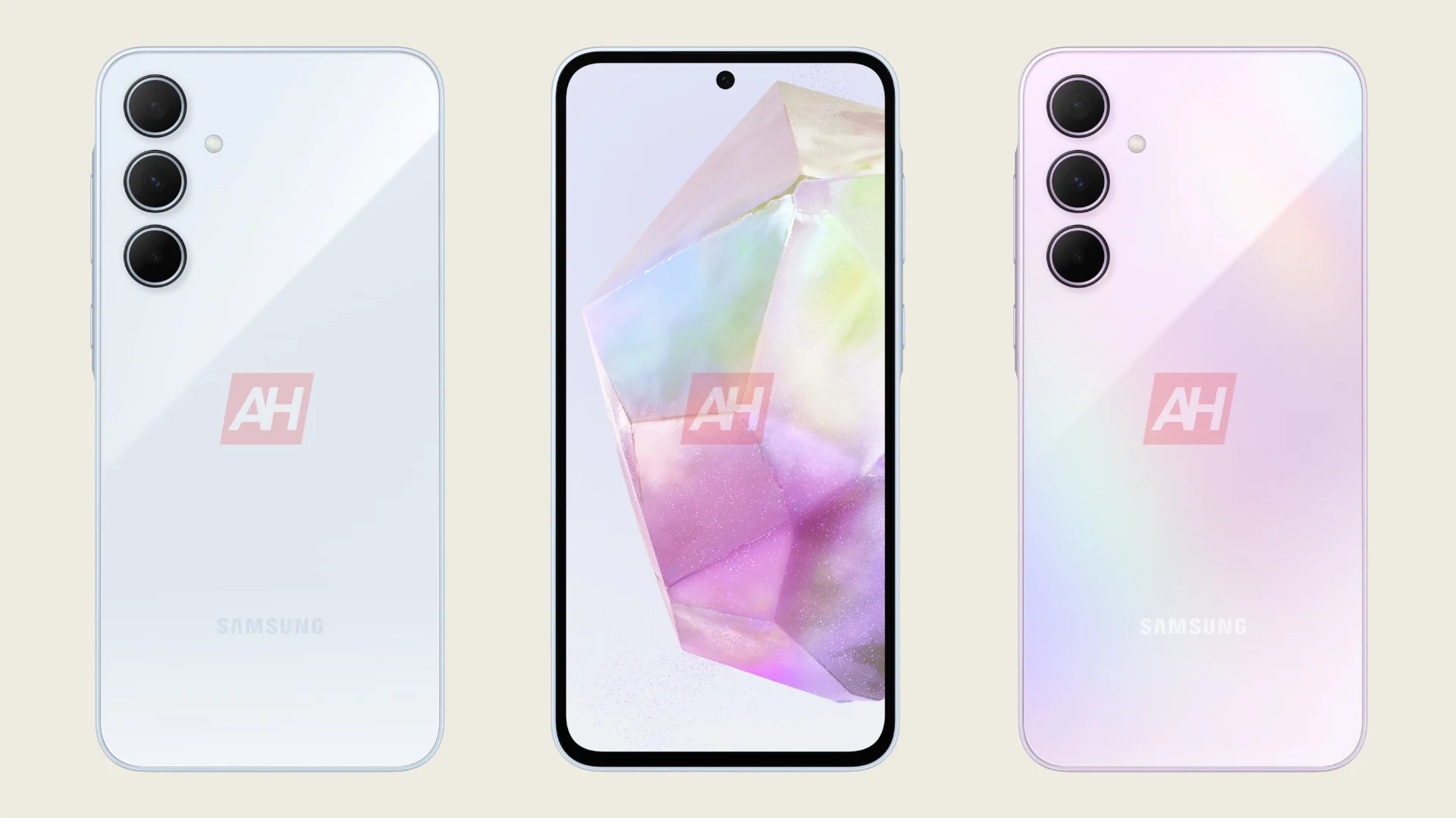 Galaxy A35 có thiết kế mặt trước hiện đại nhưng bỏ lỡ khung kim loại