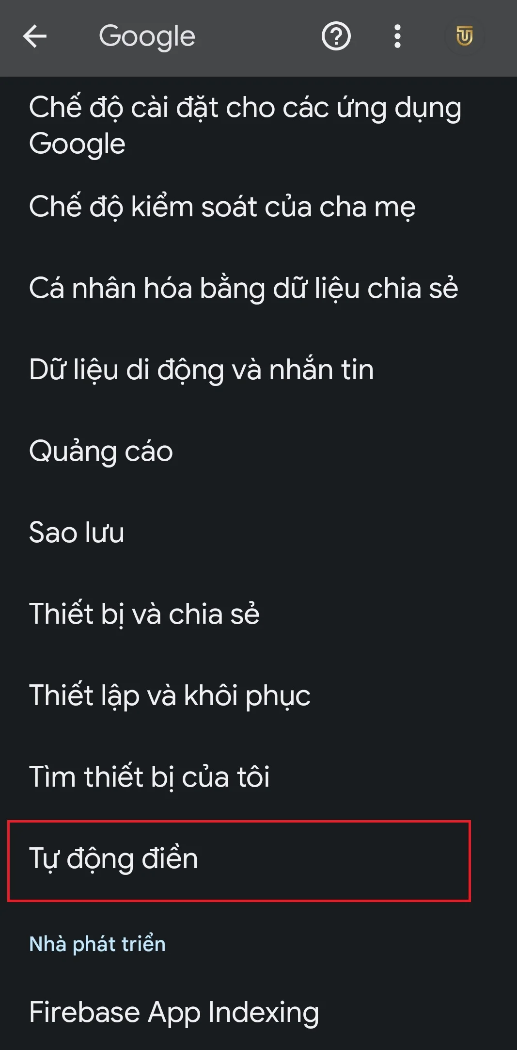 Cách để tự động nhập mã xác minh trên điện thoại Android