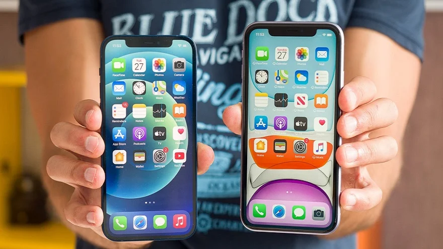 So sánh iPhone 11 và iPhone 12