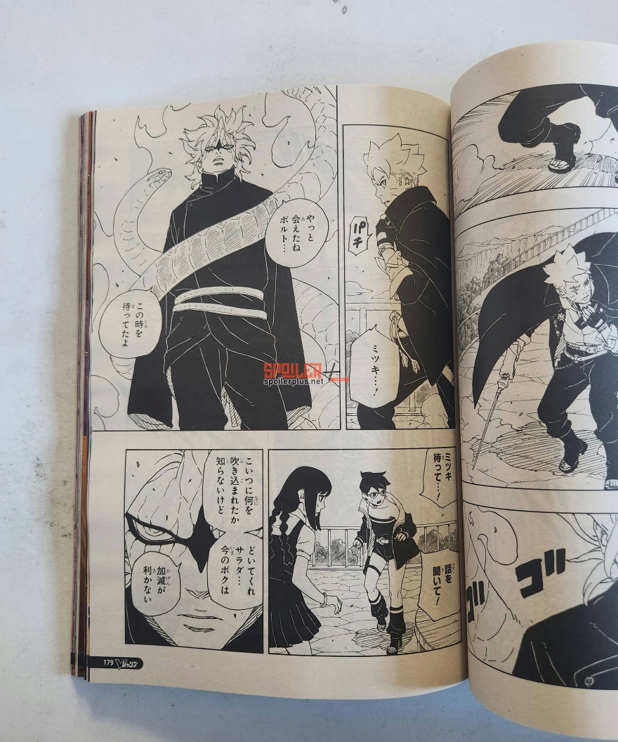 Spoiler Boruto chap 86