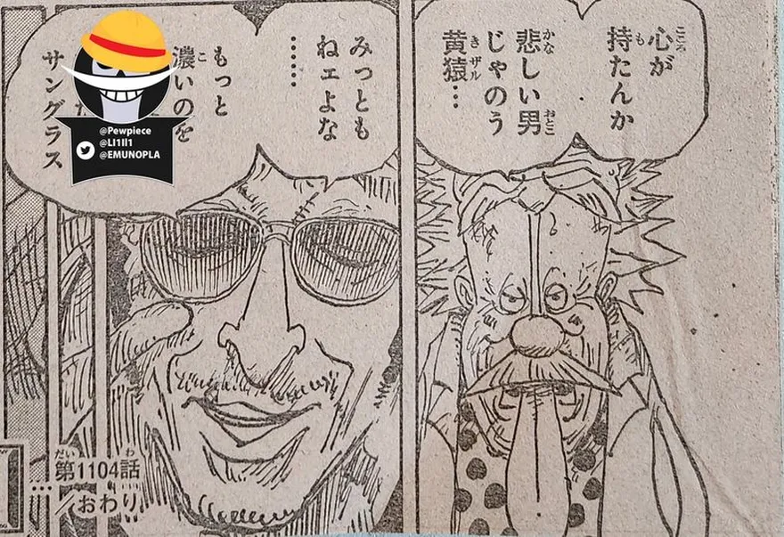 Spoiler One Piece chap 1104