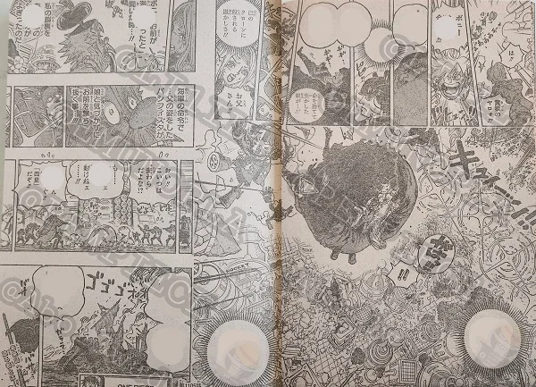 Spoiler One Piece chap 1105