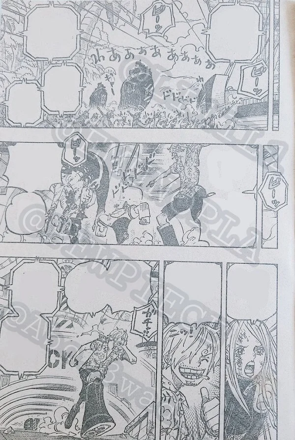 Spoiler One Piece chap 1105