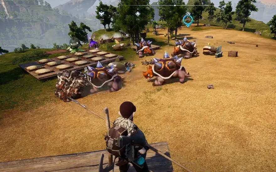 tạo trang trại khai thác quặng