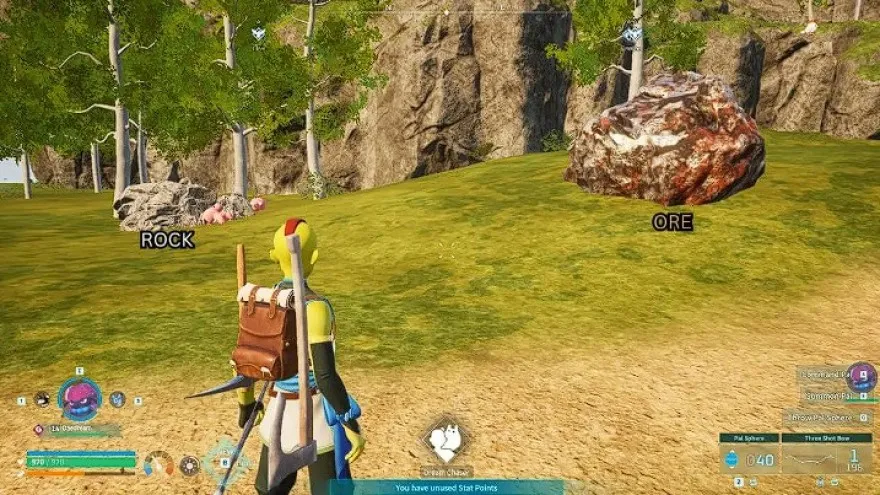 tạo trang trại khai thác quặng