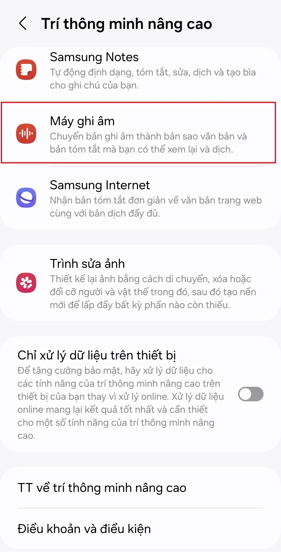 Tóm tắt ghi âm trên Galaxy S24 series vi diệu thế nào?