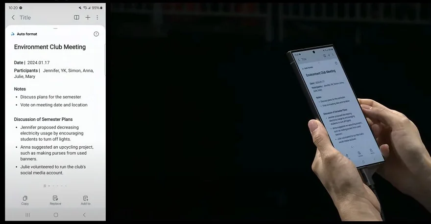 Tính năng mới Galaxy S24