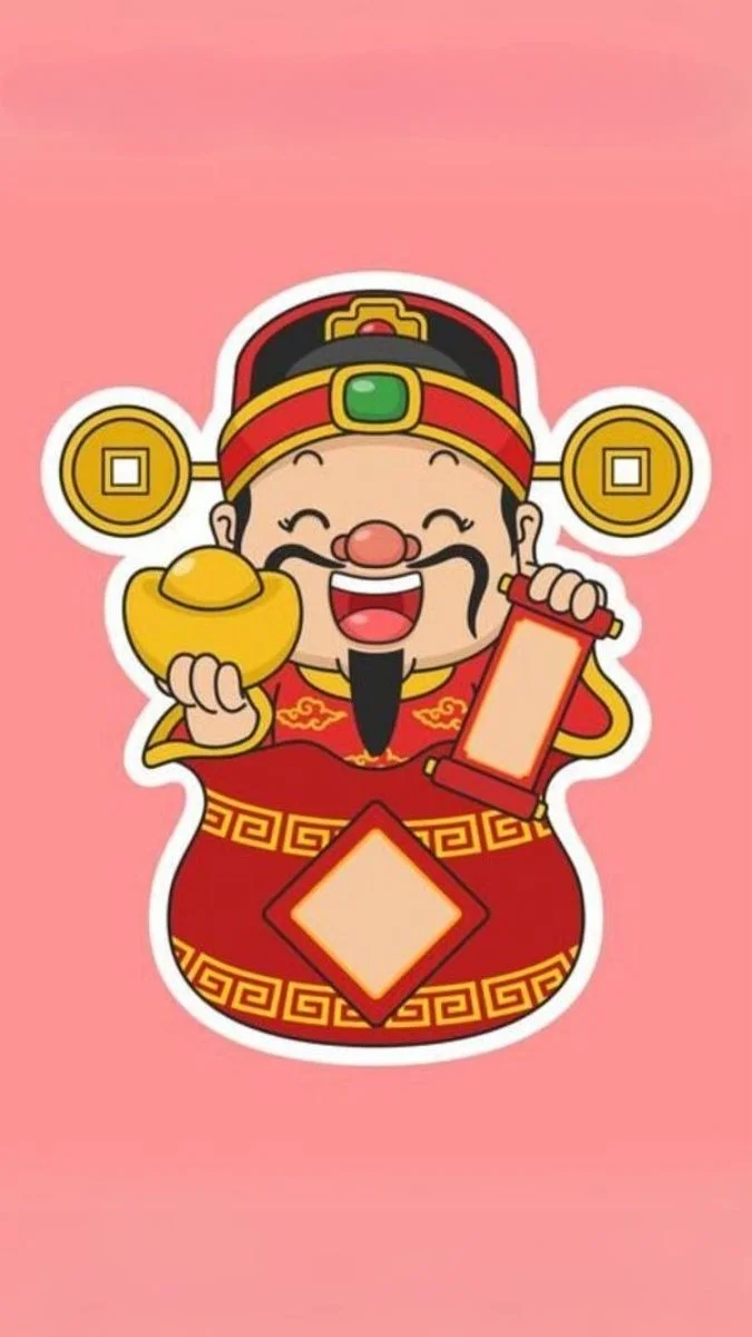 Bộ ảnh nền thần tài thu hút tài lộc và may mắn