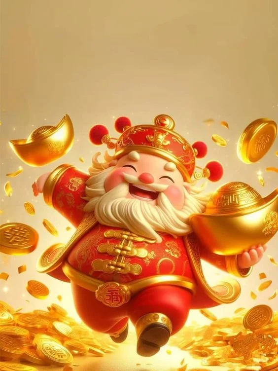 Bộ ảnh nền thần tài thu hút tài lộc và may mắn