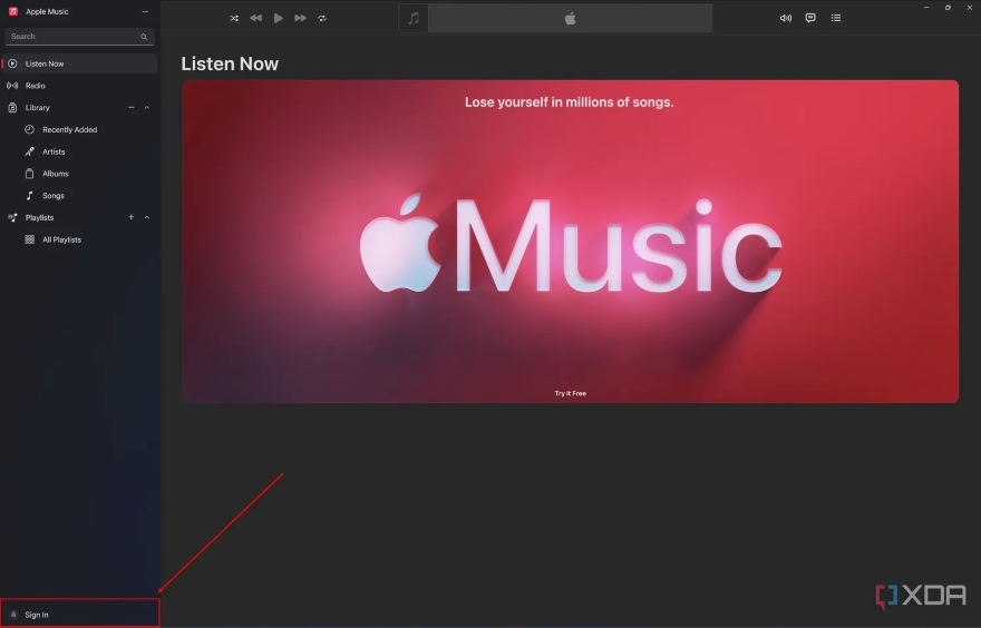 Cách nghe Apple Music trên Windows 11