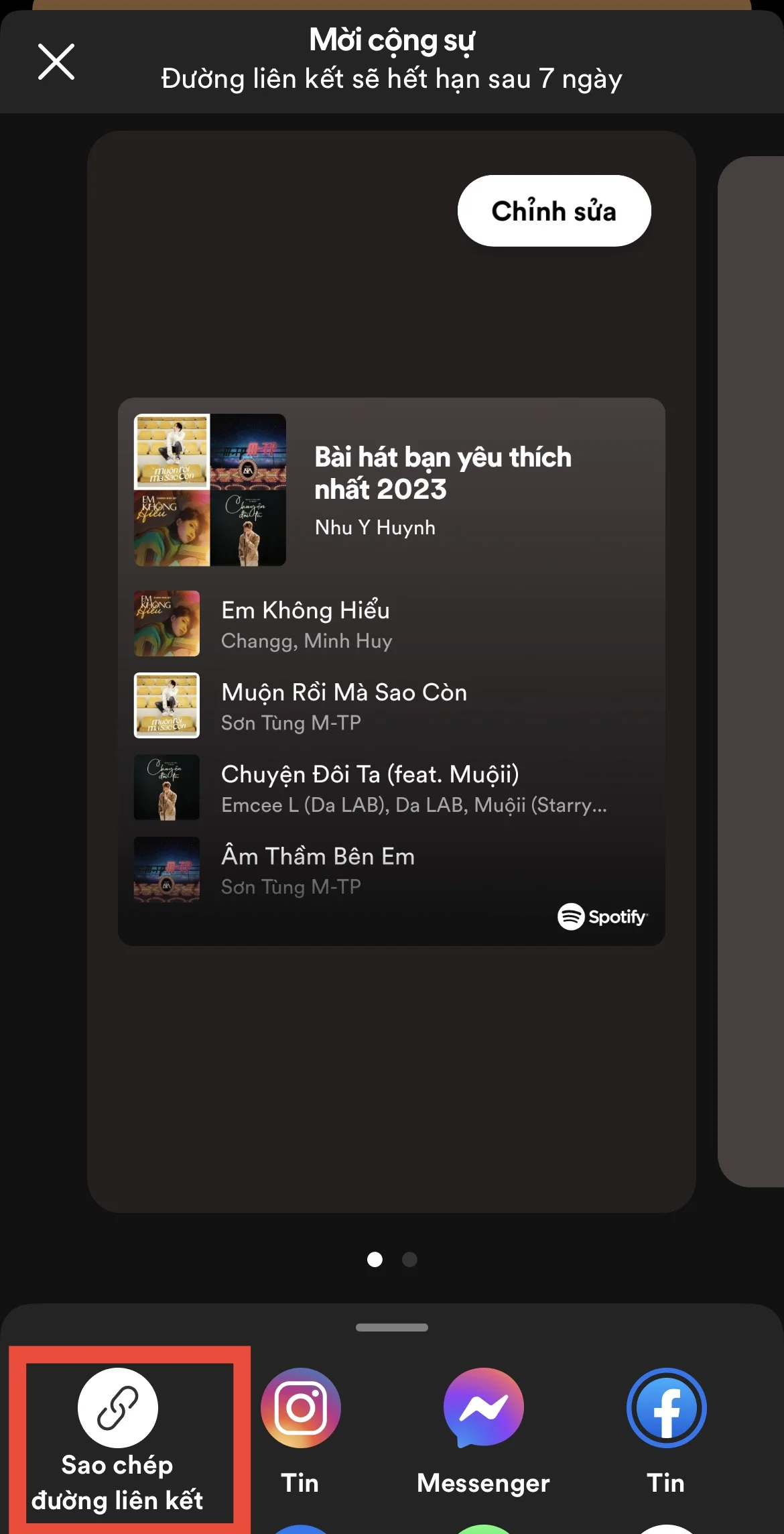 Cách thêm cộng sự vào danh sách phát trên Spotify