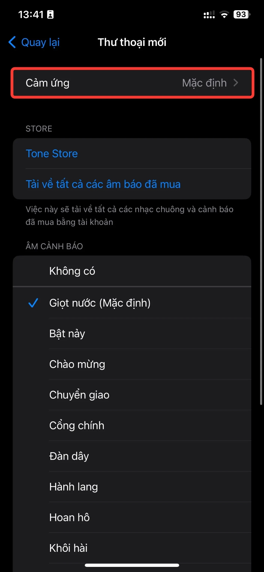 Cách tắt tính năng rung trên iPhone