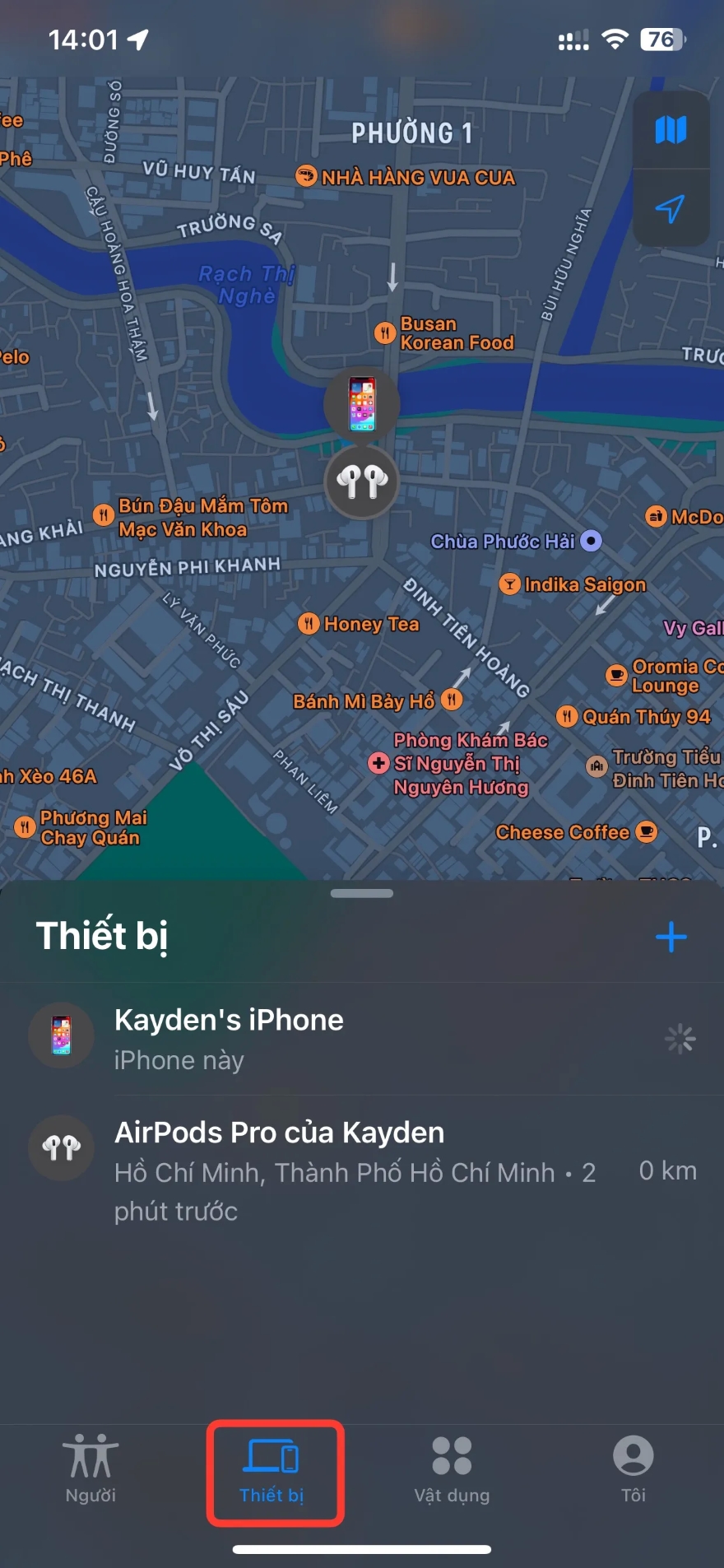 Cách tìm kén sạc AirPods khi không có tai nghe bên trong 