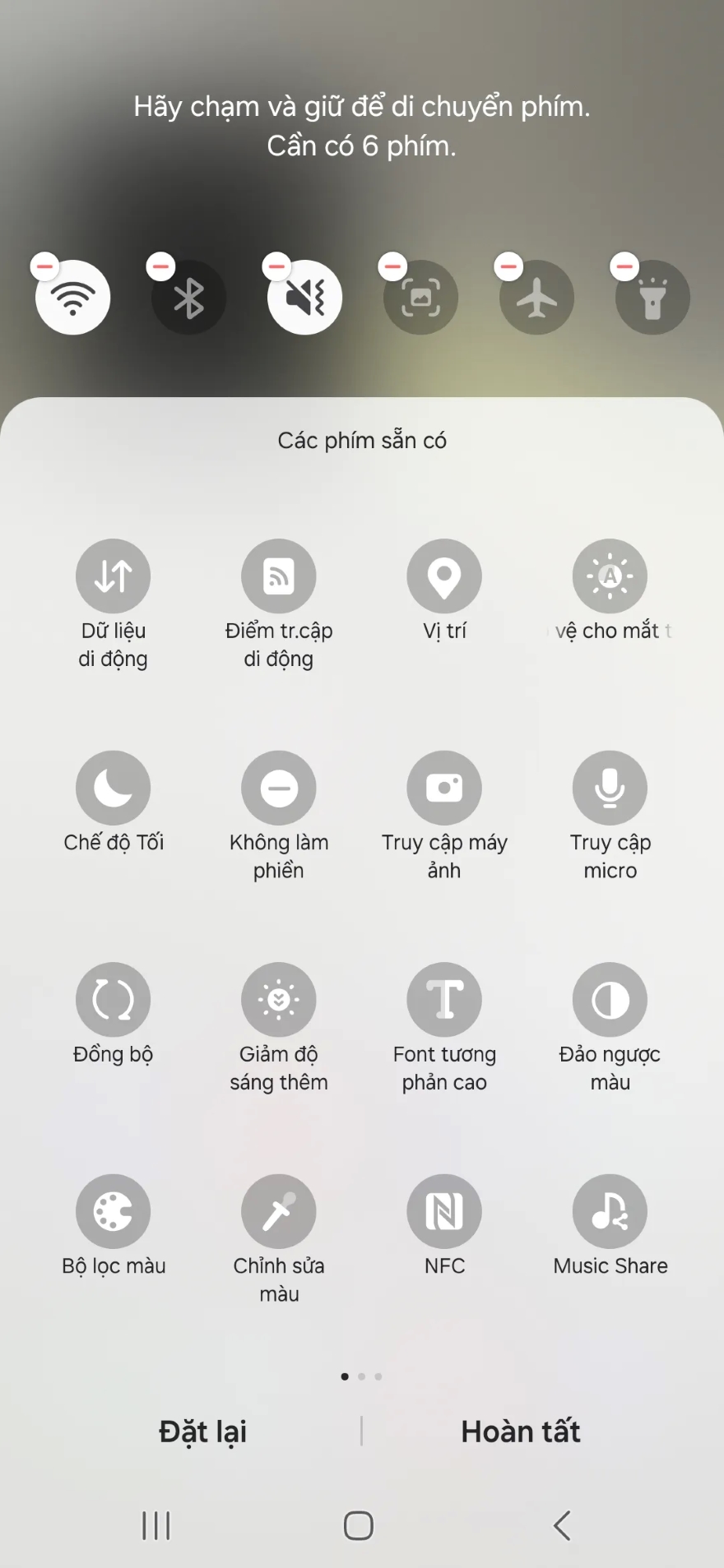 chụp ảnh màn hình trên Galaxy mà không cần nút bấm