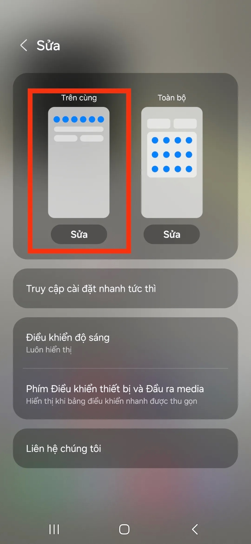 chụp ảnh màn hình trên Galaxy mà không cần nút bấm