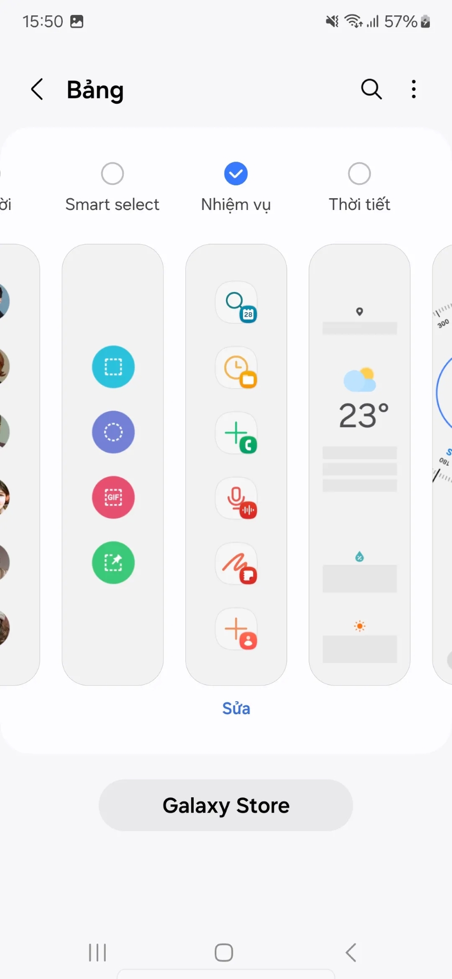 chụp ảnh màn hình trên Galaxy mà không cần nút bấm