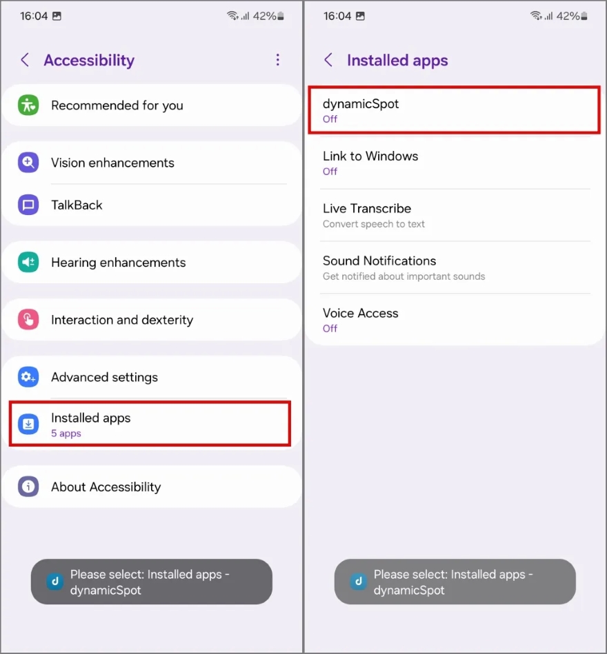 Dynamic Island cho điện thoại Galaxy