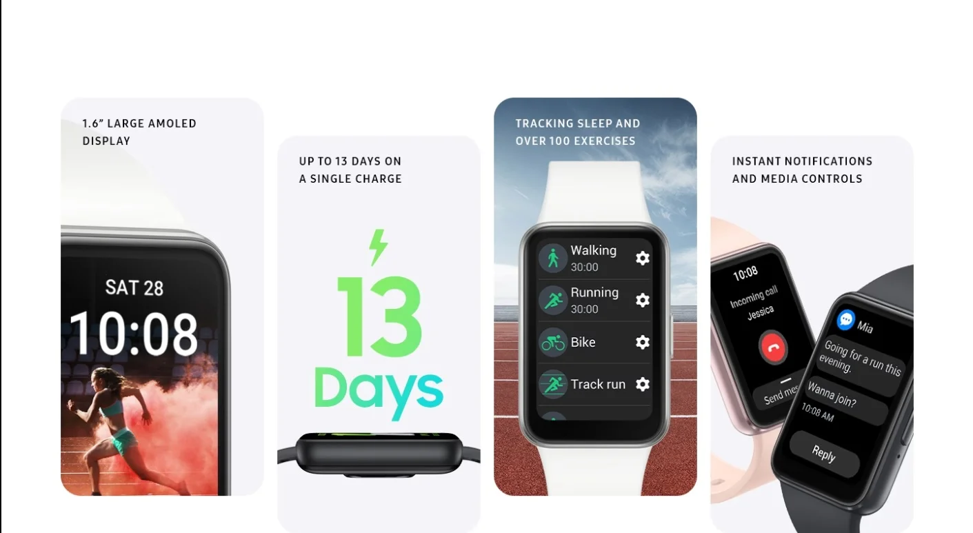 Galaxy Fit3 trắng - món quà ý nghĩa dịp 8/3