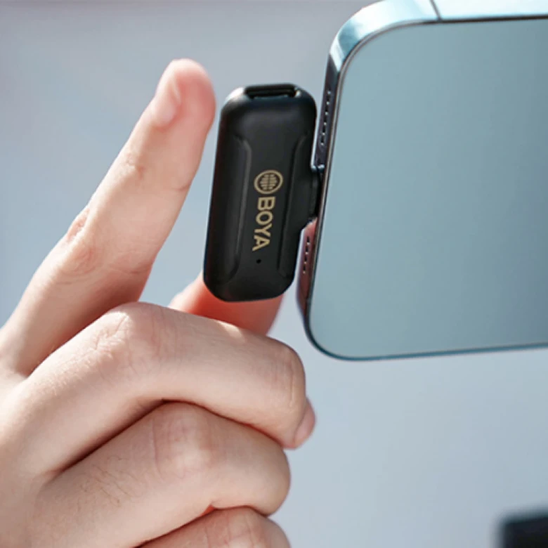 Micro không dây Boya kết nối qua cổng Lightning (Single)