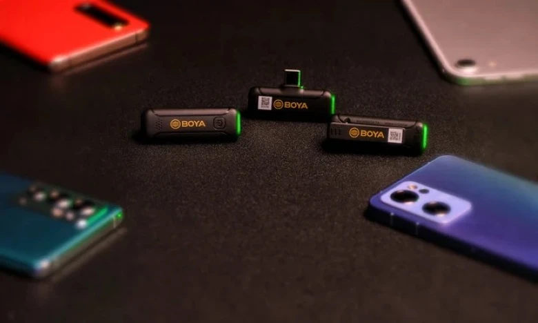 Micro không dây Boya kết nối qua cổng Type C (Single)
